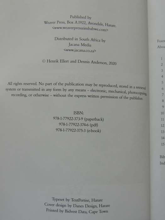 A Brutal State Of Affairs - The Rise And Fall Of Rhodesia  Henrik Ellert & Denis Anderson
