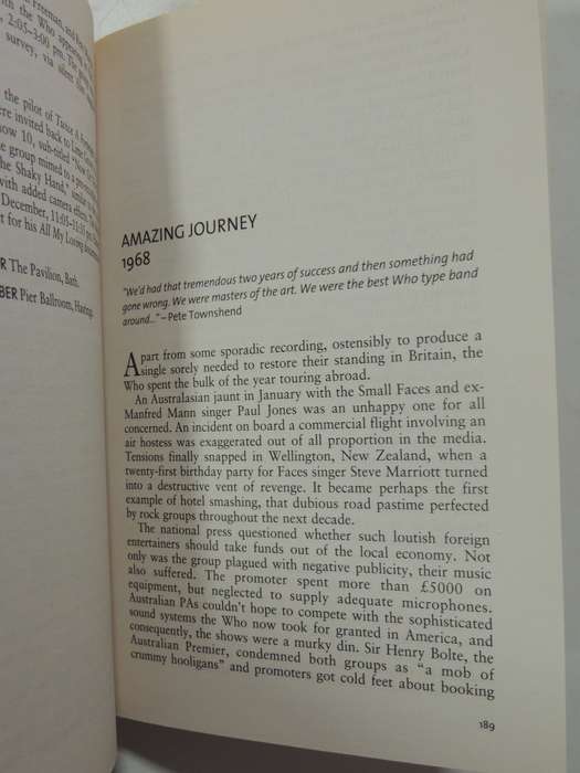 The Complete Chroncile of THE WHO 1958-78, Anyway, Anyhow, Anywhere - Andy Neill, Matt Kent