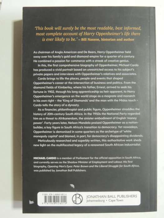 Harry Oppenheimer: Diamonds, Gold and Dynasty - Michael Cardo   (2023)