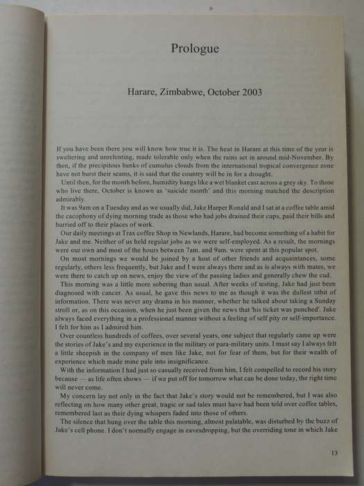 Sunday Bloody Sunday - A Soldier's War In Northern Ireland, Rhodesia, Mozambique  Jake Harper-Ronald