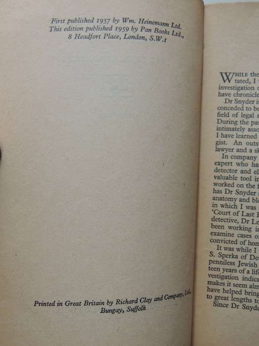 The D.A. Breaks An Egg (1st P/B 1959) - Erle Stanley Gardner