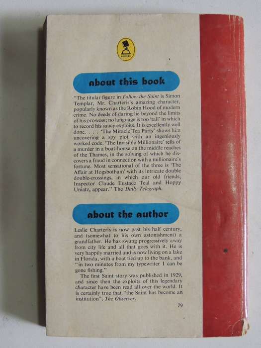 Follow The Saint - Leslie Charteris