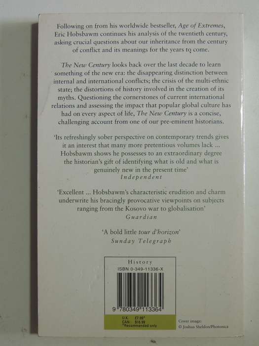 The New Century: In Conversation With Antonio Polito - Eric Hobsbawm