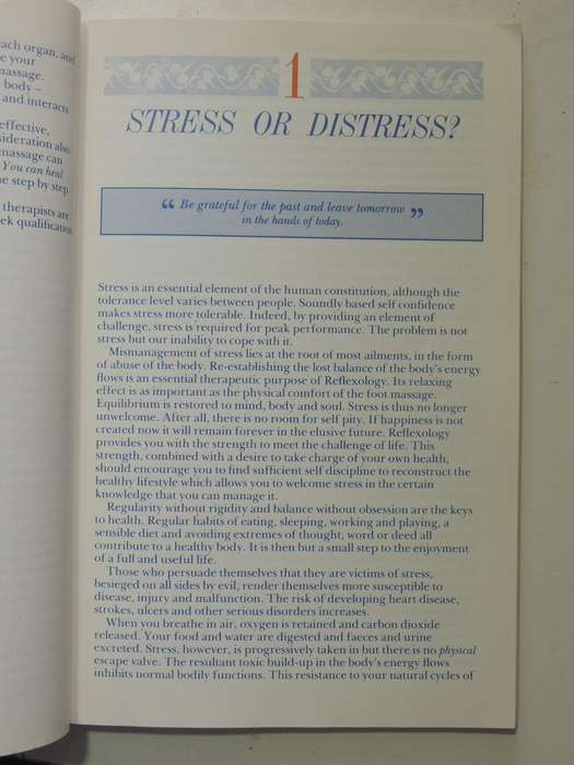 Reflexology - Chris Stormer     (Inscribed)
