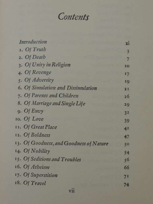 Essays And The New Atlantis - Francis Bacon