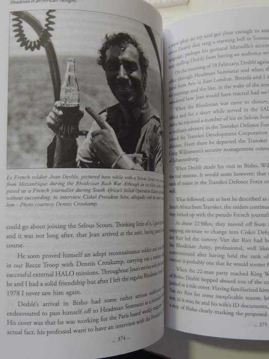 Shadows In An African Twilight - Game Ranger, Soldier, Hunter (Signed)  Kevin Thom