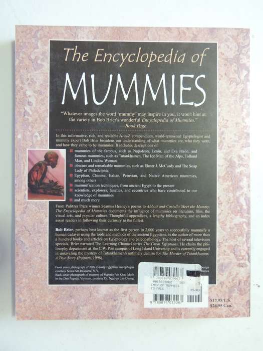The Encyclopedia of Mummies - Bob Brier