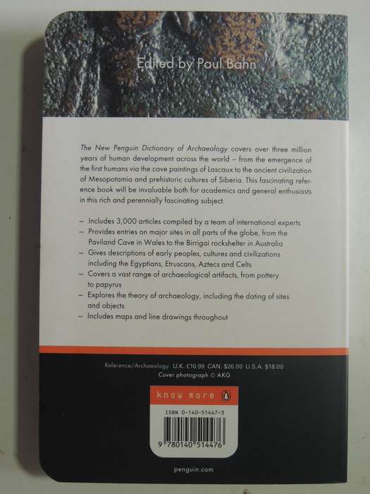 Dictionary Of Archaeology - ed Paul Bahn