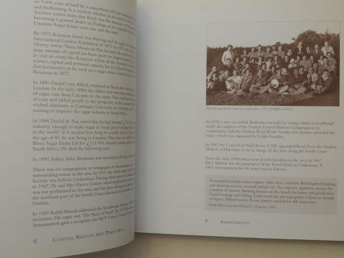 Jewish Life In The South African Country Communities: Vol IV Coastal Region & Pinetown, Midlands, No