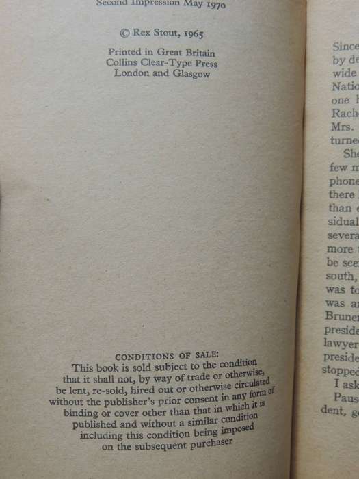 The Doorbell Rang- Rex Stout