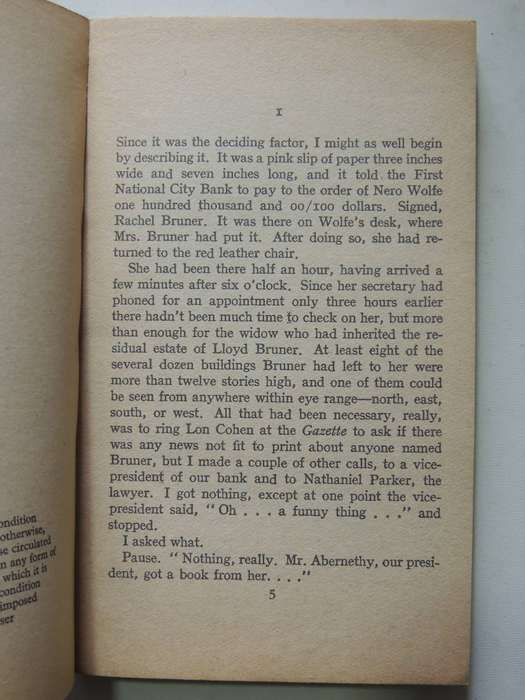 The Doorbell Rang- Rex Stout