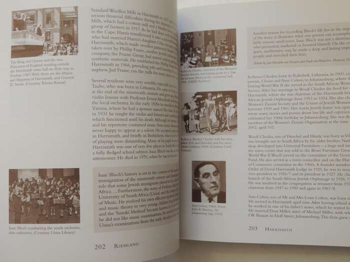 Jewish Life In South African Country Communities: Vol V Goldfields, Mountain Route, Riemland, Southe
