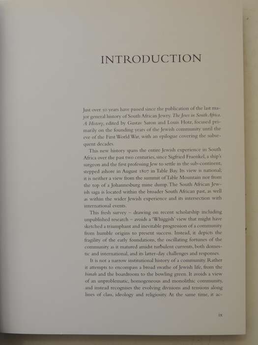 The Jews In South Africa: An Illustrated History (Revised 2nd Edition)Richard Mendelsohn & Milton S
