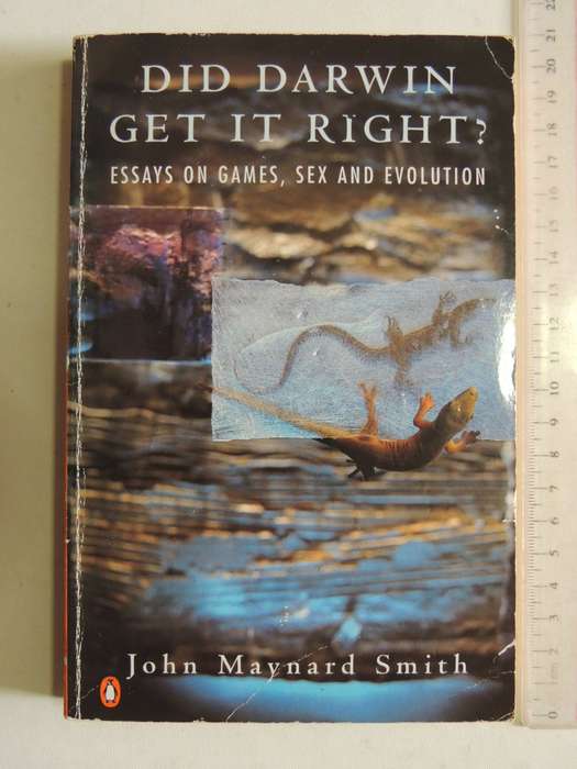 Did Darwin Get It Right?: Essays On Games, Sex And Evolution- John Maynard Smith