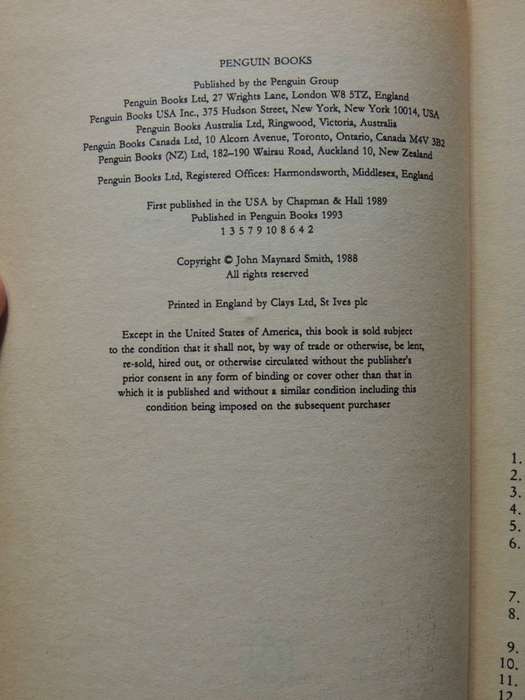 Did Darwin Get It Right?: Essays On Games, Sex And Evolution- John Maynard Smith