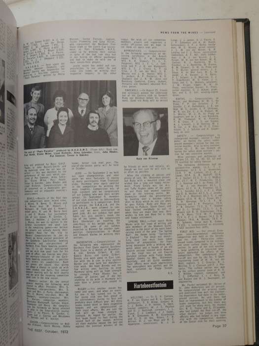 The Reef Vol 58 January 1972 & December 1972