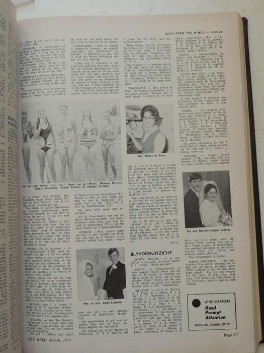 The Reef Vol 58 January 1972 & December 1972