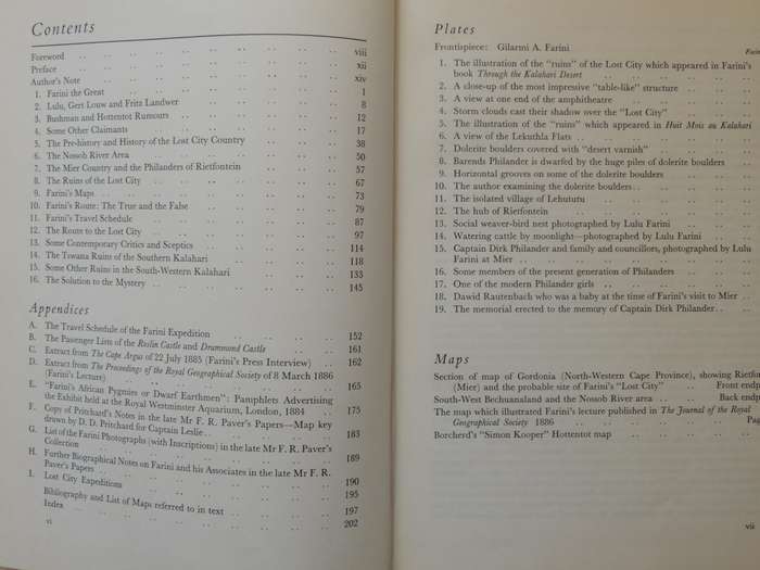 The Kalahari And Its Lost City - A.J. Clements