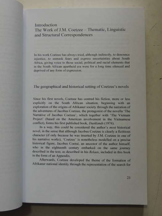 Old Myths, Modern Empires: Power, Language & Identity In JM Coetzee's Work    Michela Canepari-Labib