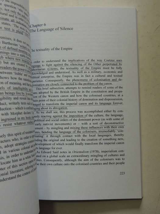 Old Myths, Modern Empires: Power, Language & Identity In JM Coetzee's Work    Michela Canepari-Labib