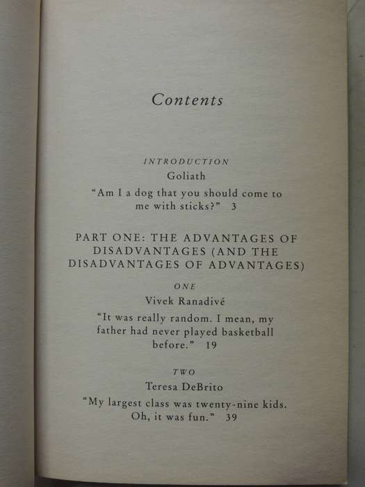 David & Goliath: Underdogs, Misfits And The Art Of Battling GiantsMalcolm Gladwell