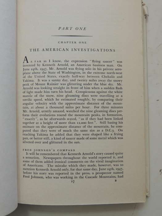 The Truth About Flying Saucers  - Aime Michel   (1st Edition 1957)