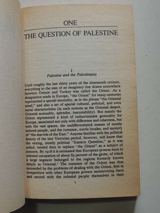 The Question Of Palestine - Edward W. Said