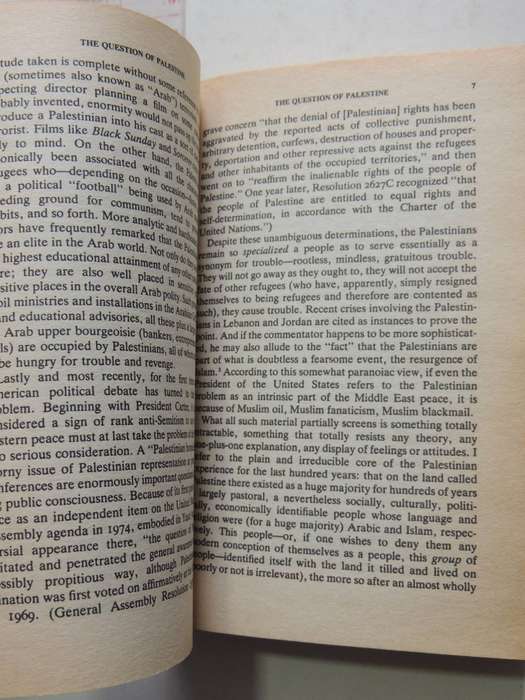 The Question Of Palestine - Edward W. Said