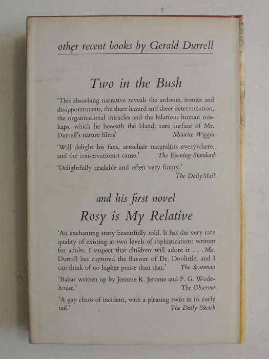 Birds, Beasts & Relatives - Gerald Durrell   FIRST EDITION 1969