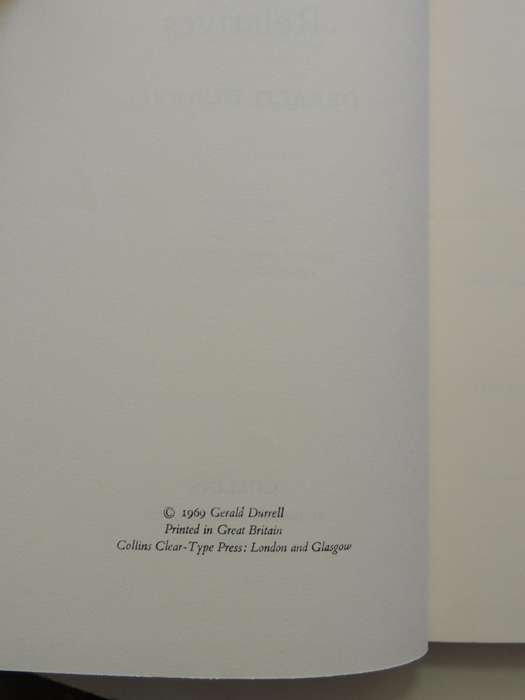 Birds, Beasts & Relatives - Gerald Durrell   FIRST EDITION 1969
