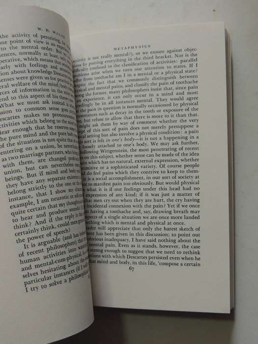 Philosophy: An Outline For The Intending Student - ed R.J. Hirst