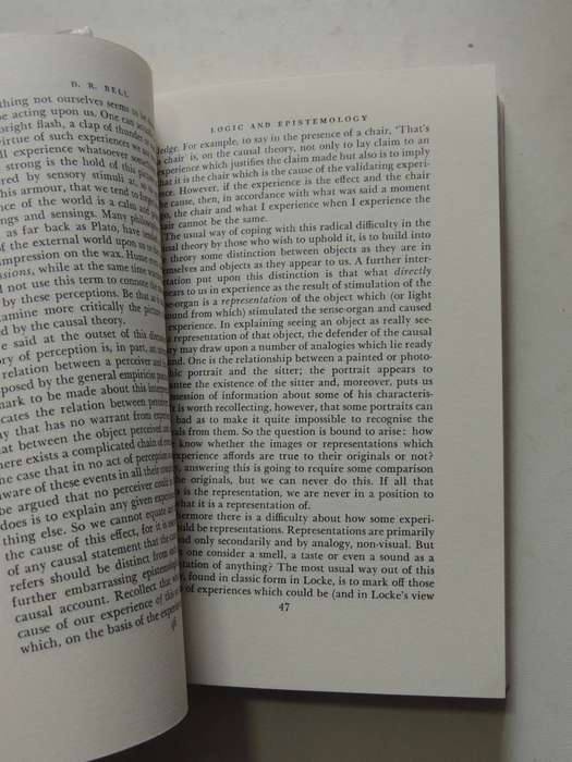 Philosophy: An Outline For The Intending Student - ed R.J. Hirst