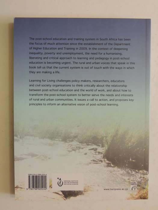 Learning For Living: Towards A New Vision For Post-School Learning In South Africa - ed Ivor Baatjes