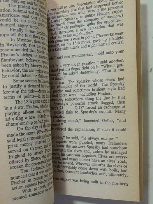 Fischer Spassky: The New York Times Report On The Chess Match Of The Century - Richard Roberts et al