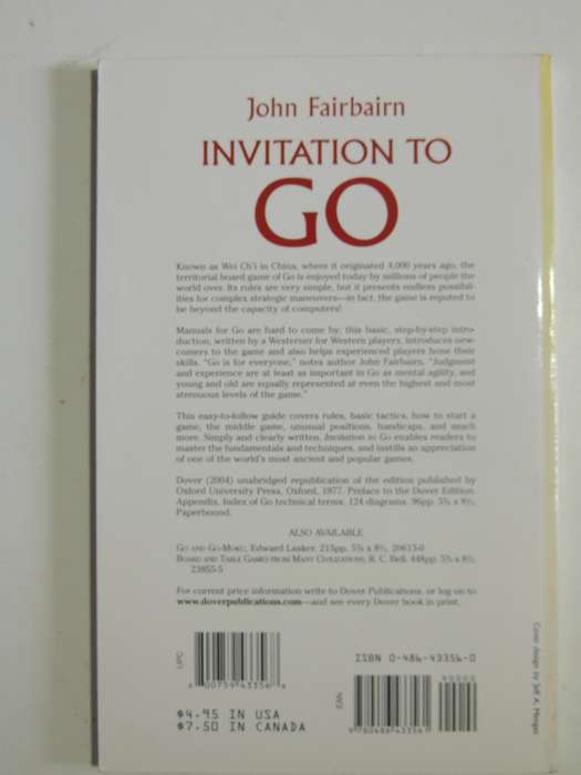 Invitation To Go- John Fairbairn