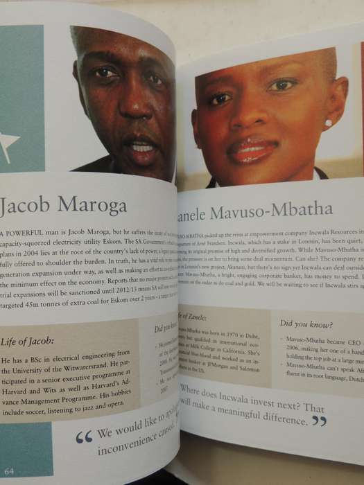 Rain Makers Pot Stirrers: Your Guide To The 100 Most Influential People In SA's Mining Industry (200
