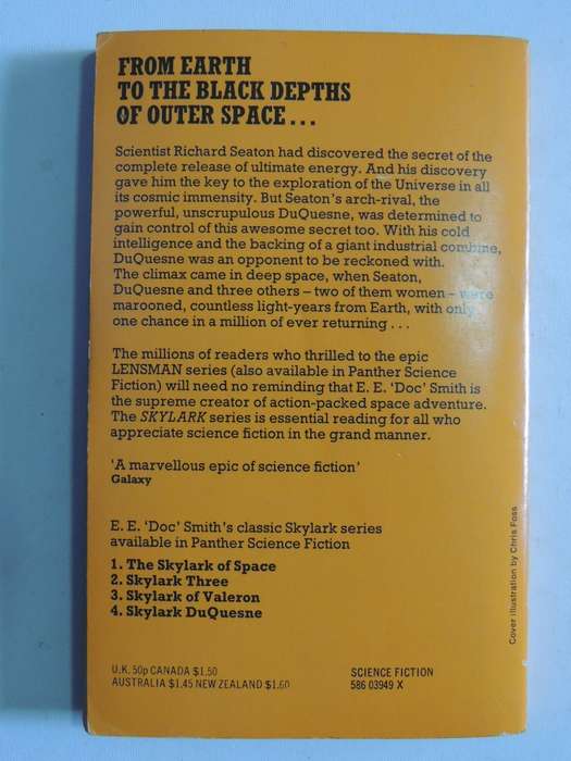 The Skylark Of Space - E.E. 'Doc' Smith