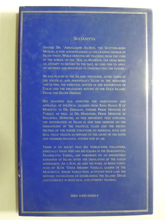 Sultaniyya - Shaykh Dr. Abdalqadir As-Sufi