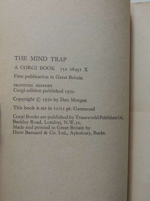 The Mind Trap - Dan Morgan