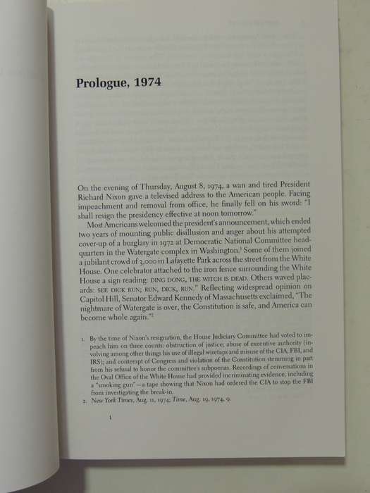 Restless Giant: The United States From Watergate To Bush V Gore- James T. Patterson