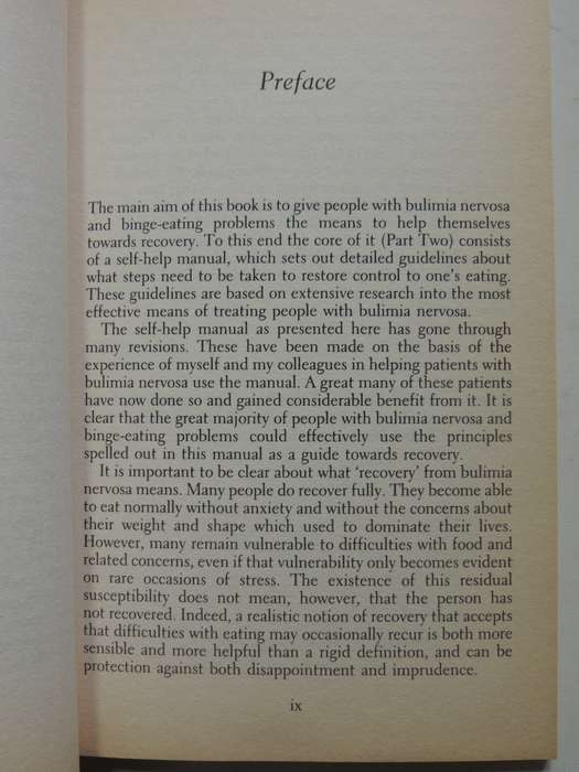 Bulima Nervosa And Binge-Eating: A Guide To Recovery - Peter J. Cooper