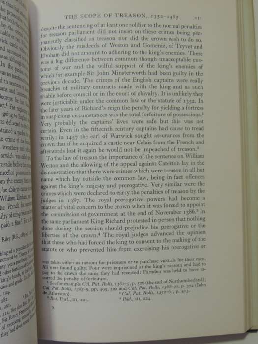 The Law Of Treason In England In The Later Middle Ages - J.G. Bellamy