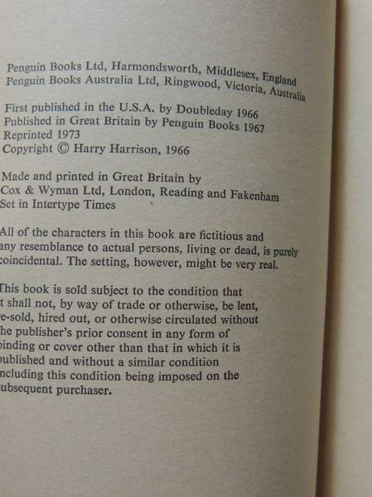 Make Room! Make Room! - Harry Harrison