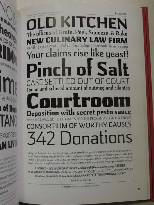 Font Bureau Type SpecimansPub 2001