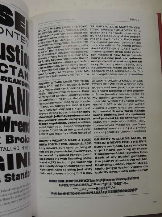 Font Bureau Type SpecimansPub 2001