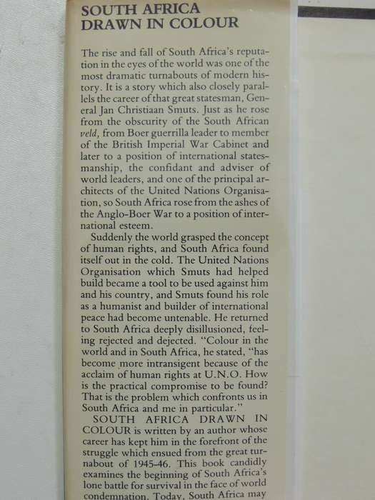 South Africa Drawn In Colour: The Smuts Years 1945-1946- Les De Villiers