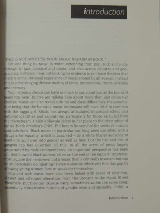 Girls! Girls! Girls!: Essays On Woman And Music - ed Sarah Cooper