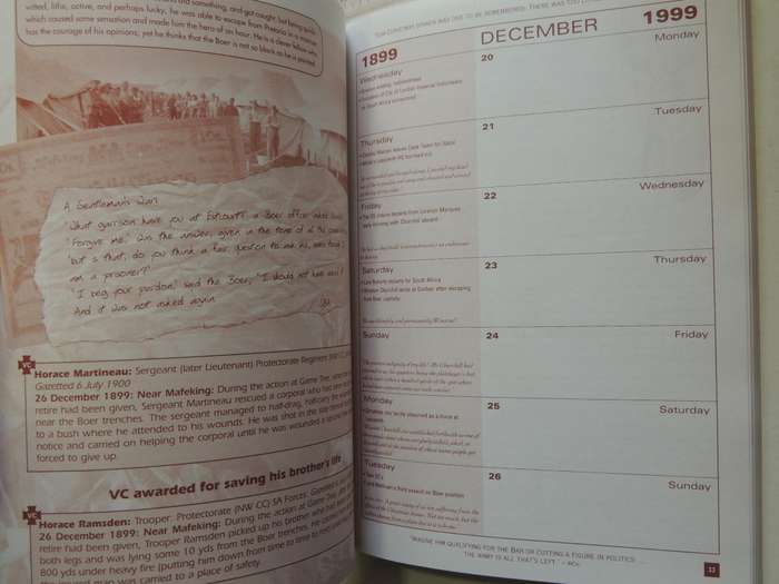 Into The Millennium: Anglo-Boer War Centenary Diary Today And 100 Years Ago compiled Maureen Richard