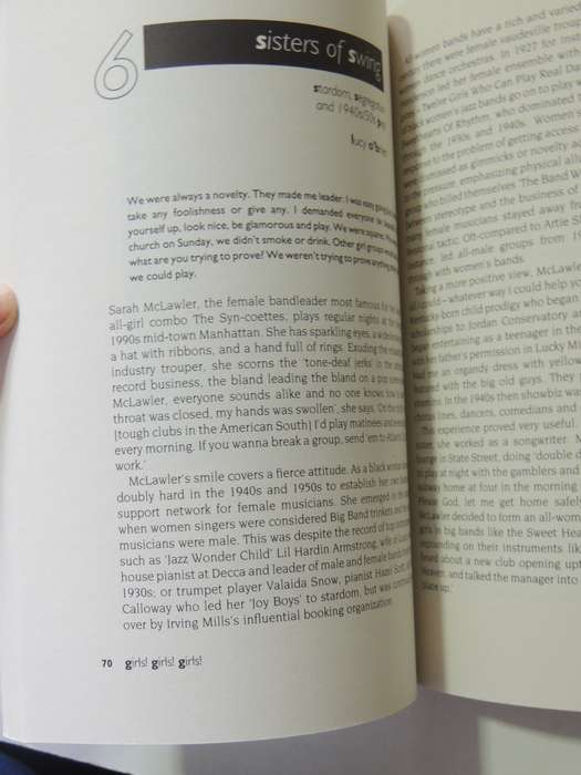 Girls! Girls! Girls!: Essays On Woman And Music - ed Sarah Cooper