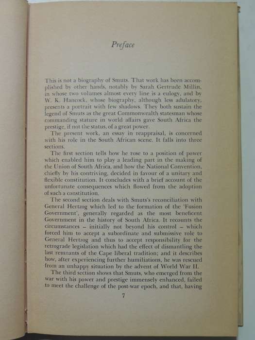 Smuts: A Reappraisal - Bernard Friedman